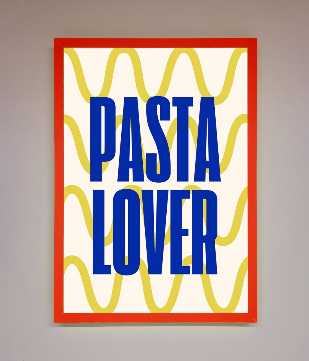 Pasta Lover Framed Wall Art - Zestio