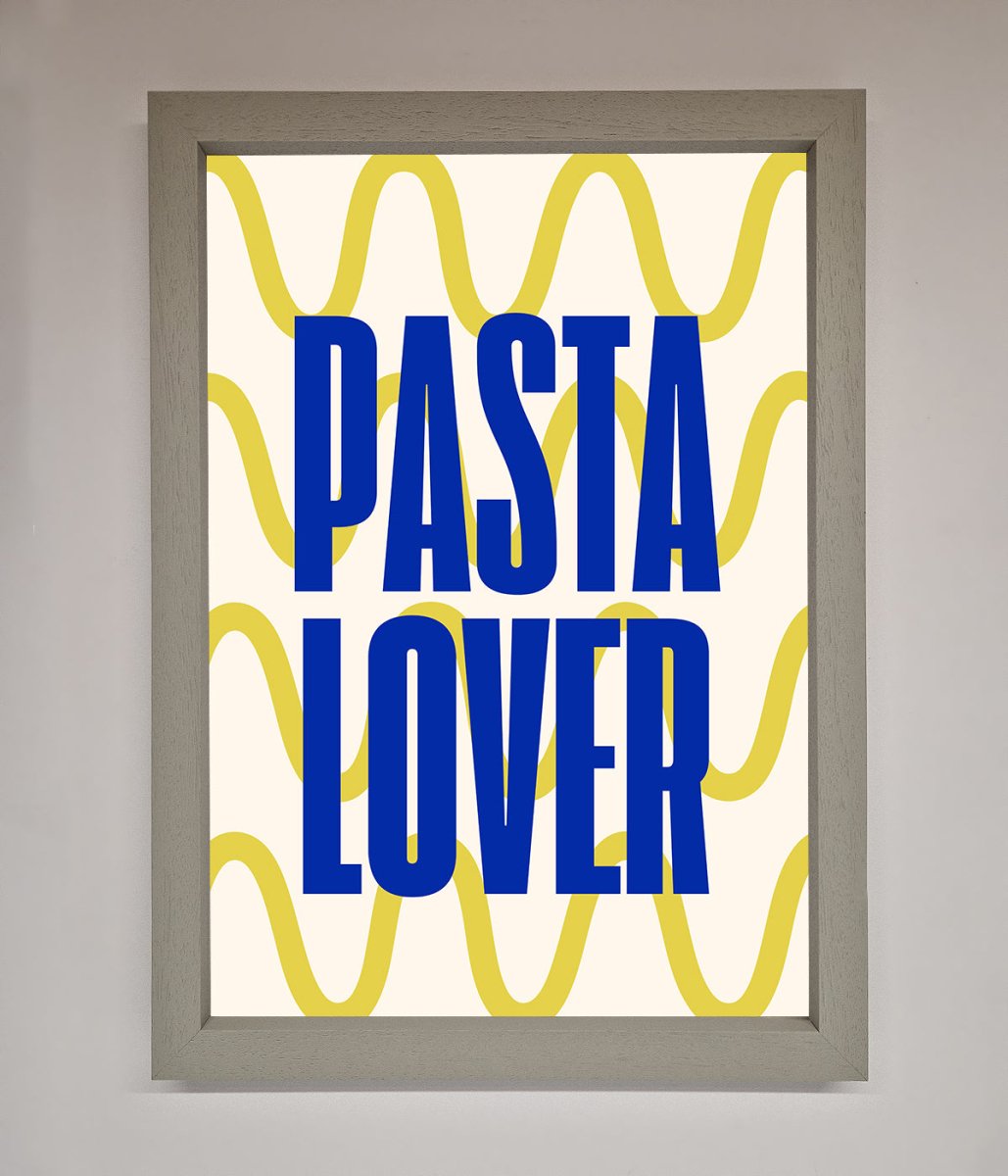 Pasta Lover Framed Wall Art - Zestio