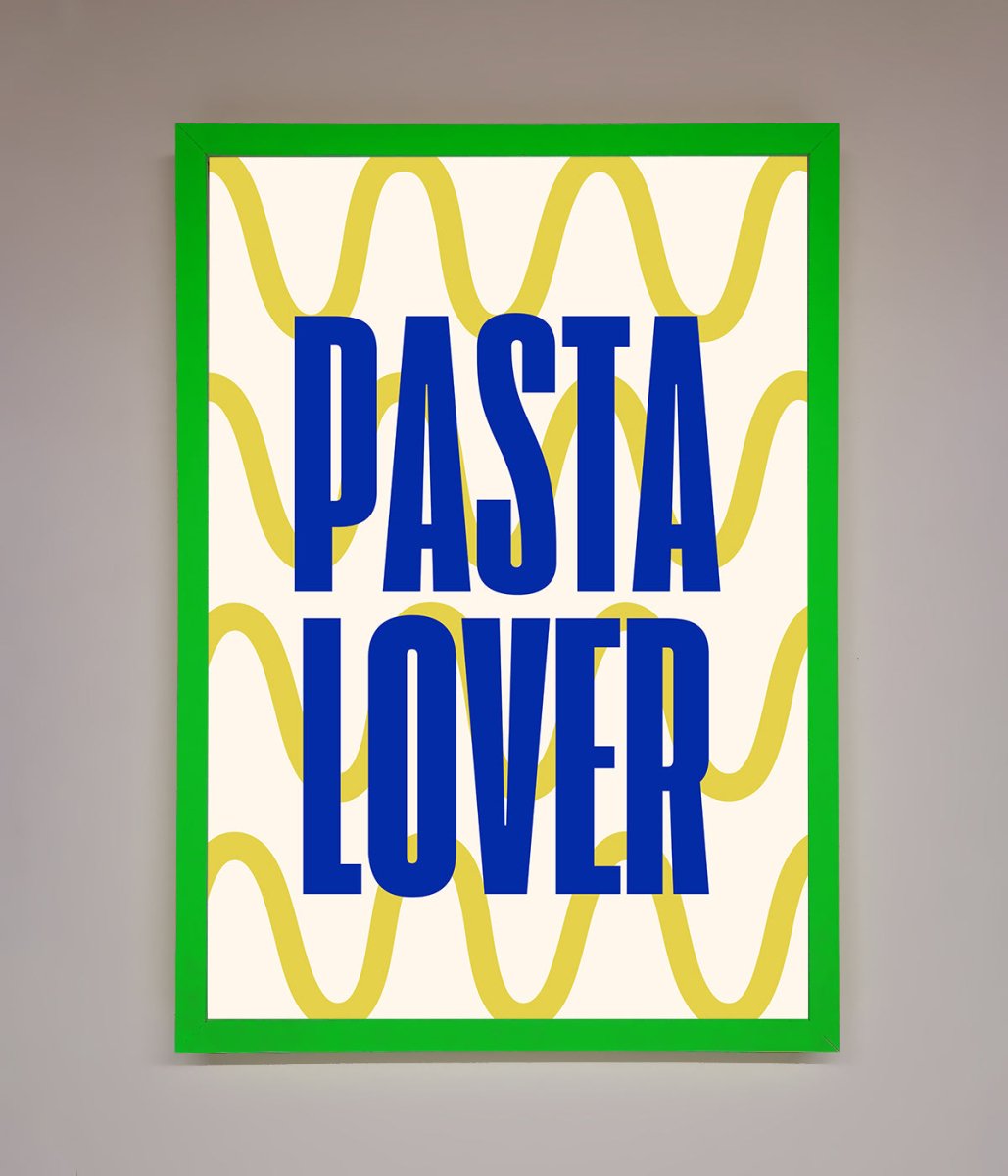 Pasta Lover Framed Wall Art - Zestio