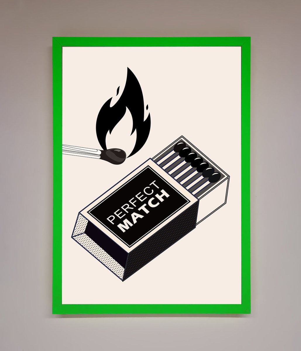 Perfect Match Framed Print - Zestio