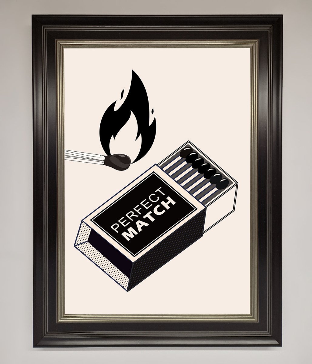 Perfect Match Framed Print - Zestio