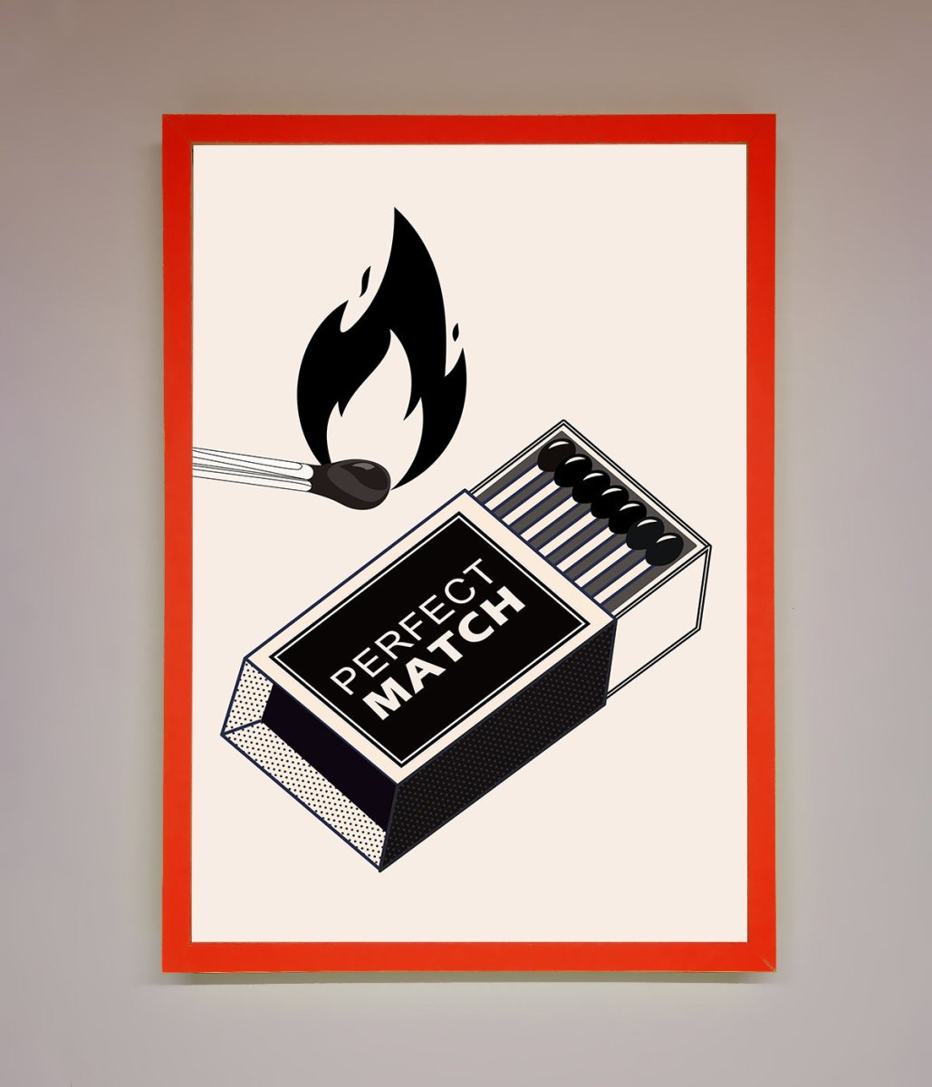 Perfect Match Framed Print - Zestio