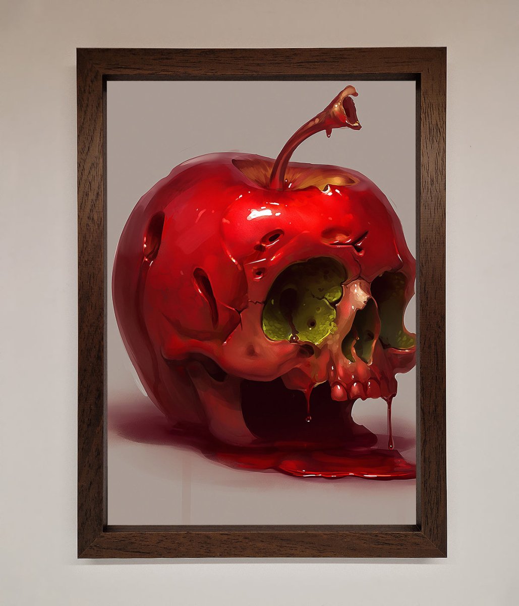 Poison Apple Framed Poster - Zestio
