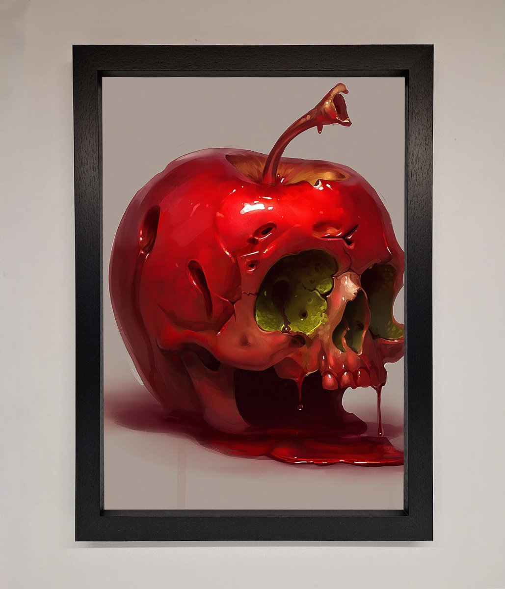 Poison Apple Framed Poster - Zestio