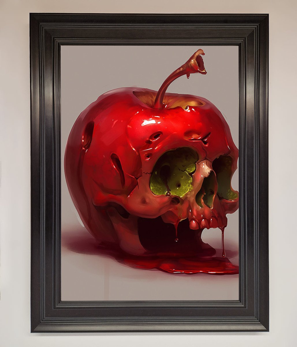 Poison Apple Framed Poster - Zestio