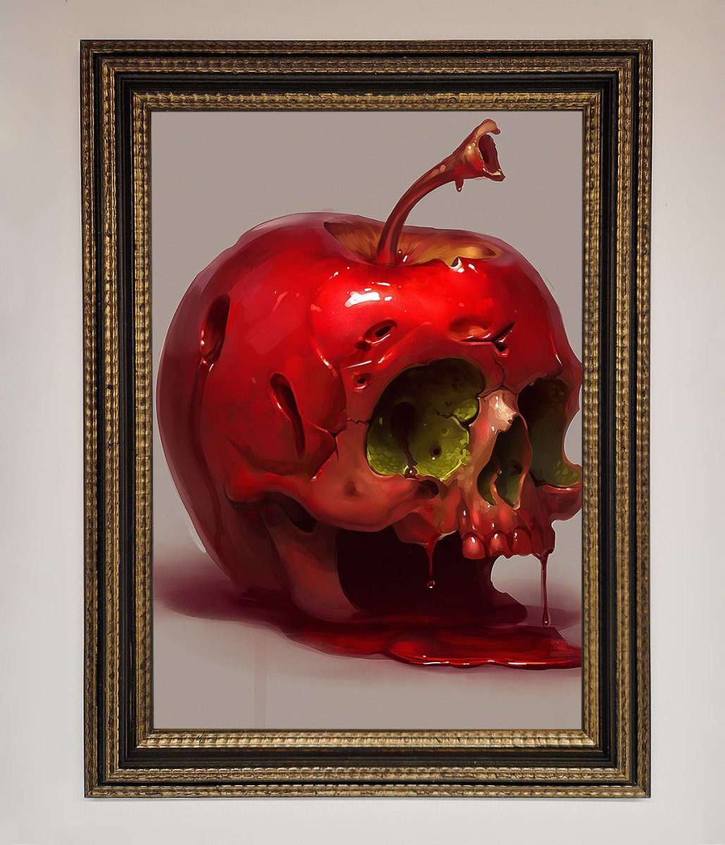 Poison Apple Framed Poster - Zestio