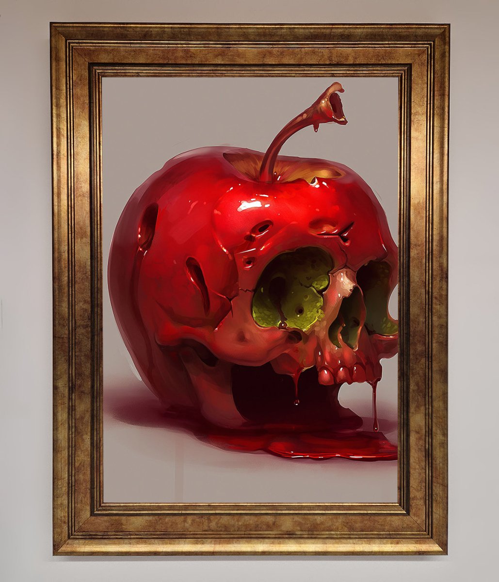 Poison Apple Framed Poster - Zestio