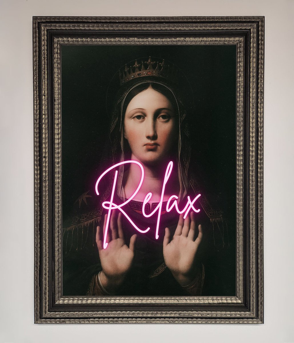 Relax Mate Framed Wall Art - Zestio