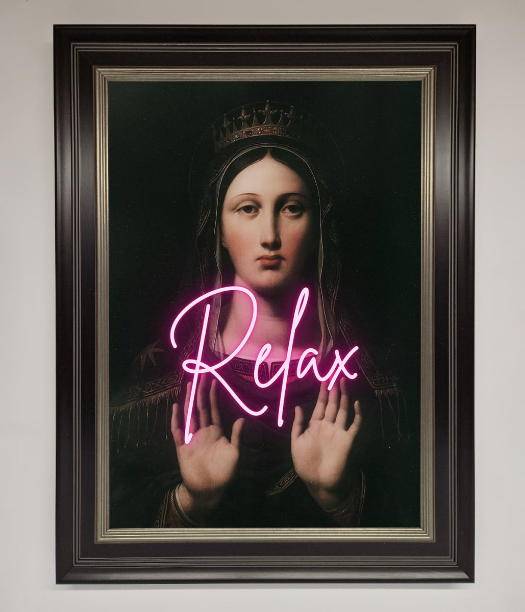 Relax Mate Framed Wall Art - Zestio