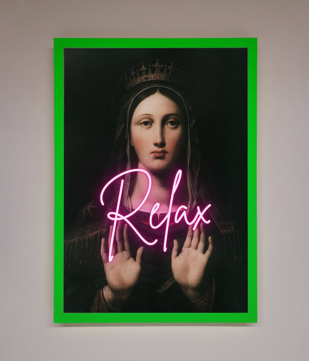 Relax Mate Framed Wall Art - Zestio