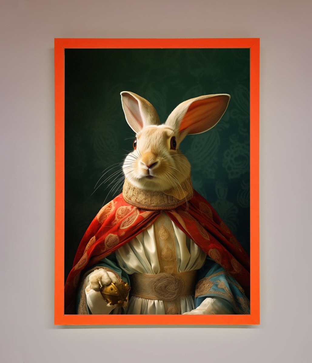 Renaissance Rabbit Framed Poster - Zestio