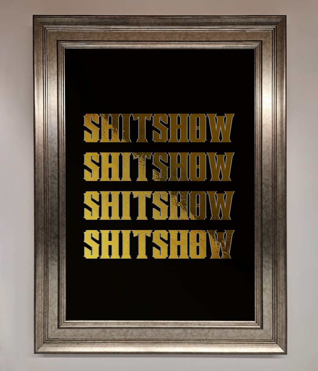 Rude Quote Foil Print - Zestio