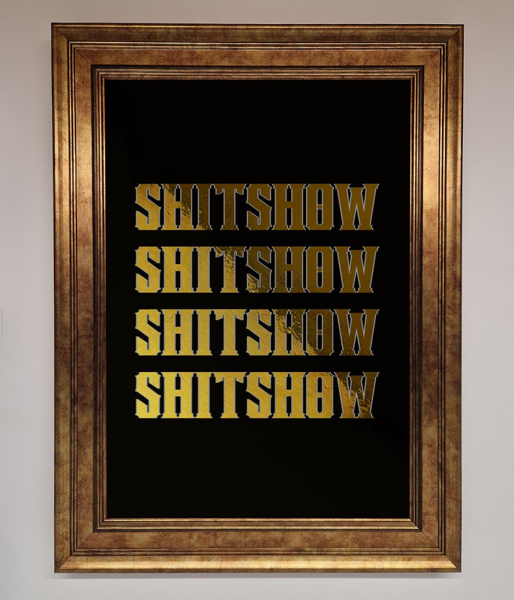 Rude Quote Foil Print - Zestio
