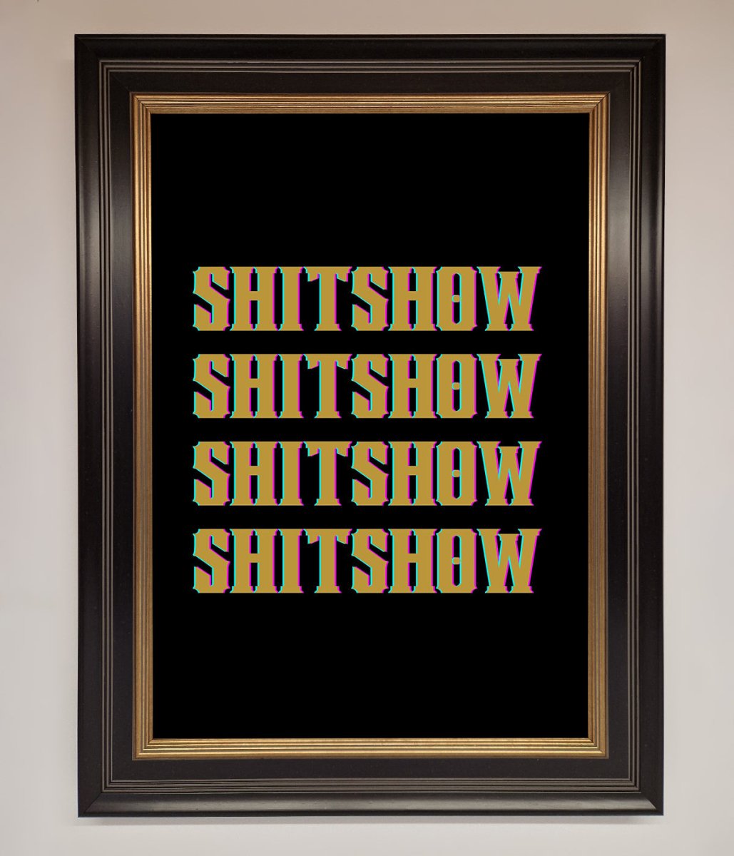 Rude quote Framed Print - Zestio