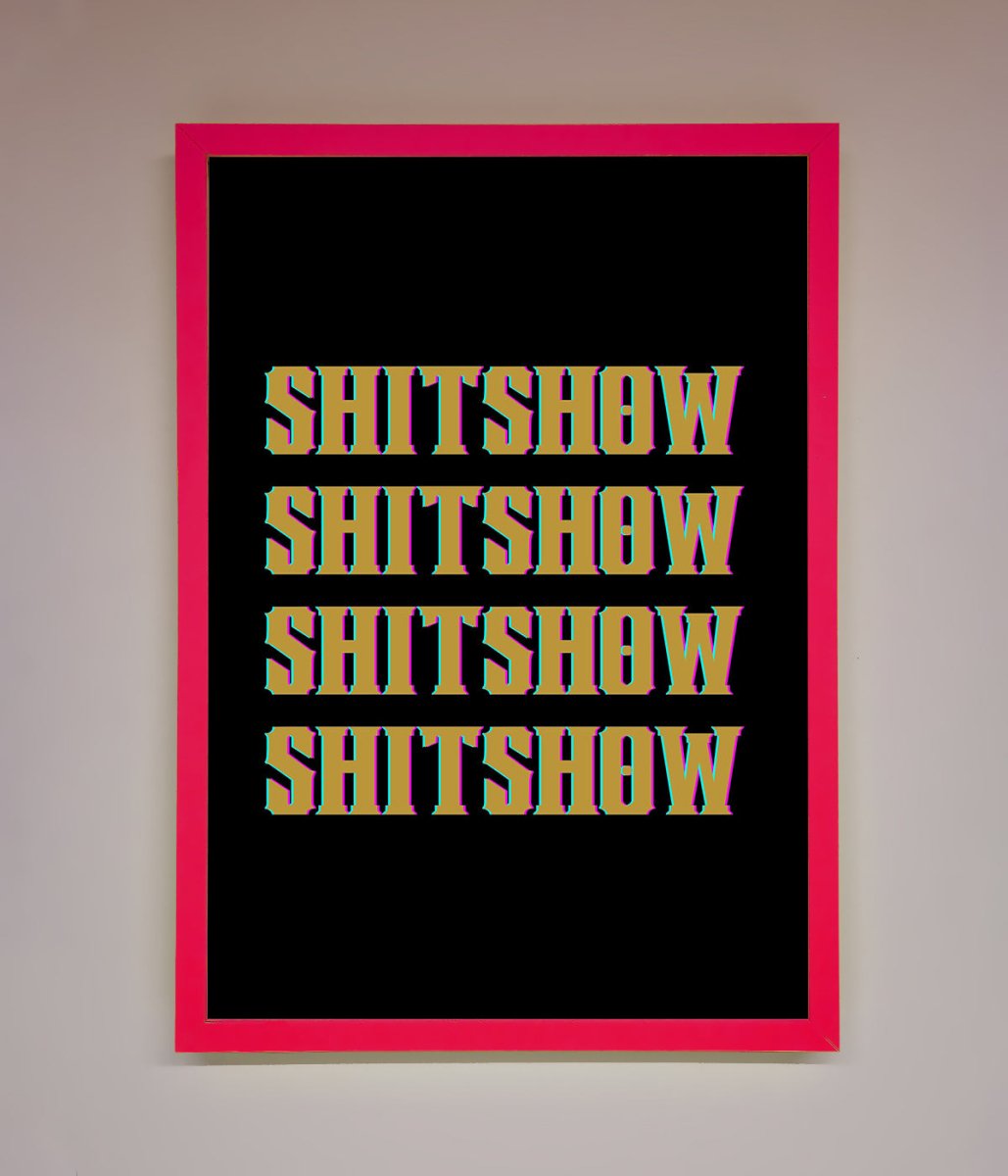 Rude quote Framed Print - Zestio