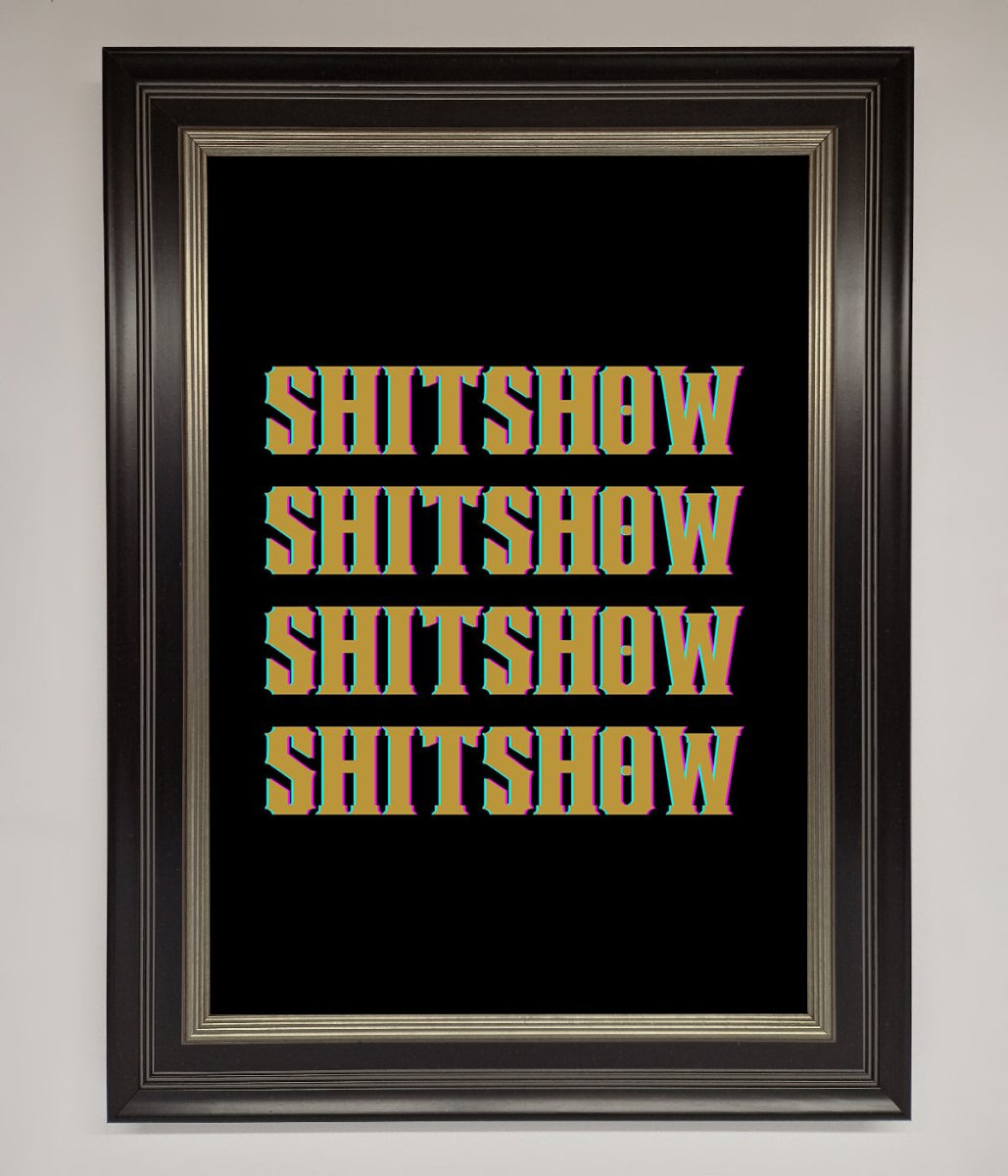 Rude quote Framed Print - Zestio