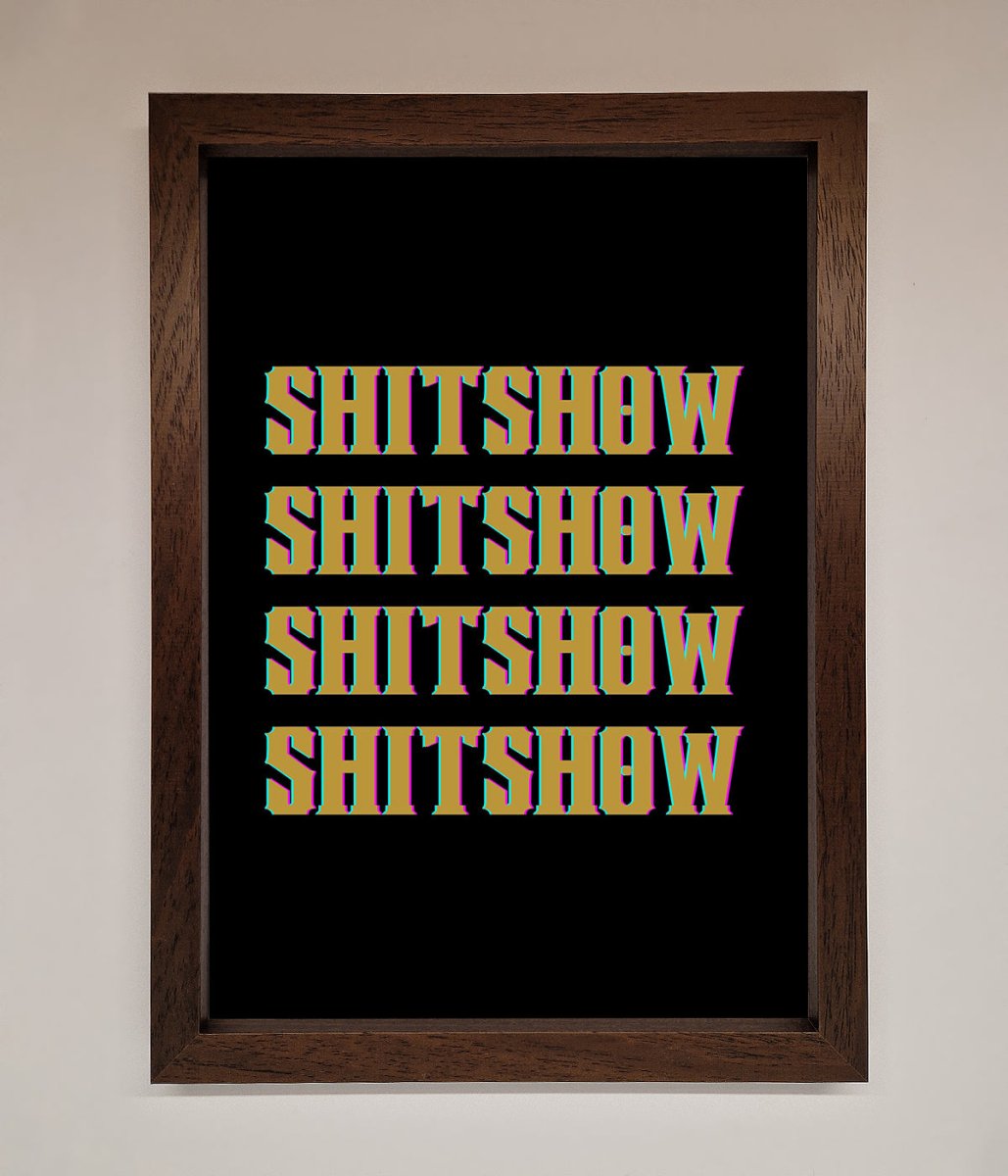 Rude quote Framed Print - Zestio