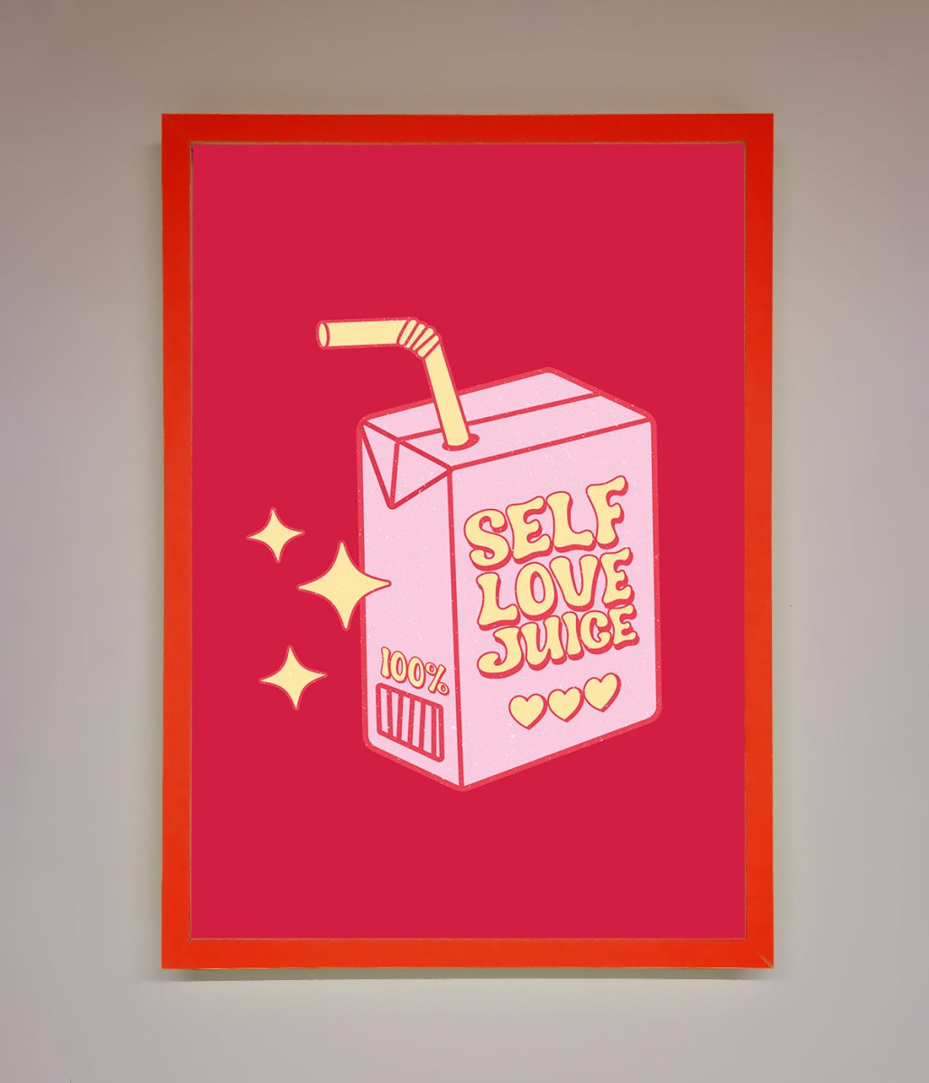 Self Love Juice Framed Poster - Zestio