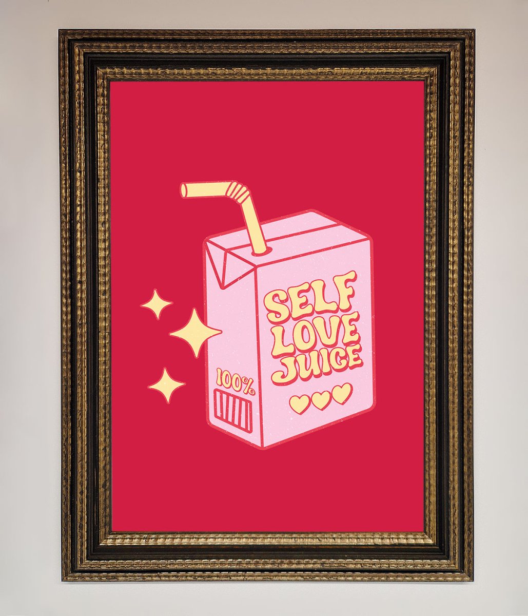 Self Love Juice Framed Poster - Zestio