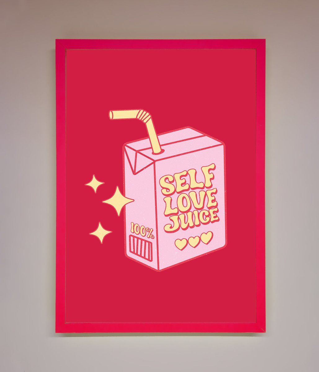 Self Love Juice Framed Poster - Zestio