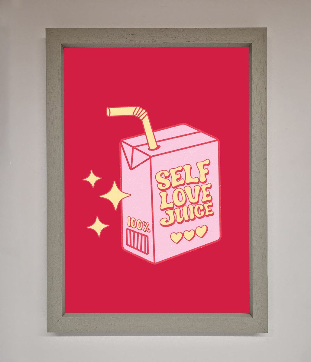 Self Love Juice Framed Poster - Zestio