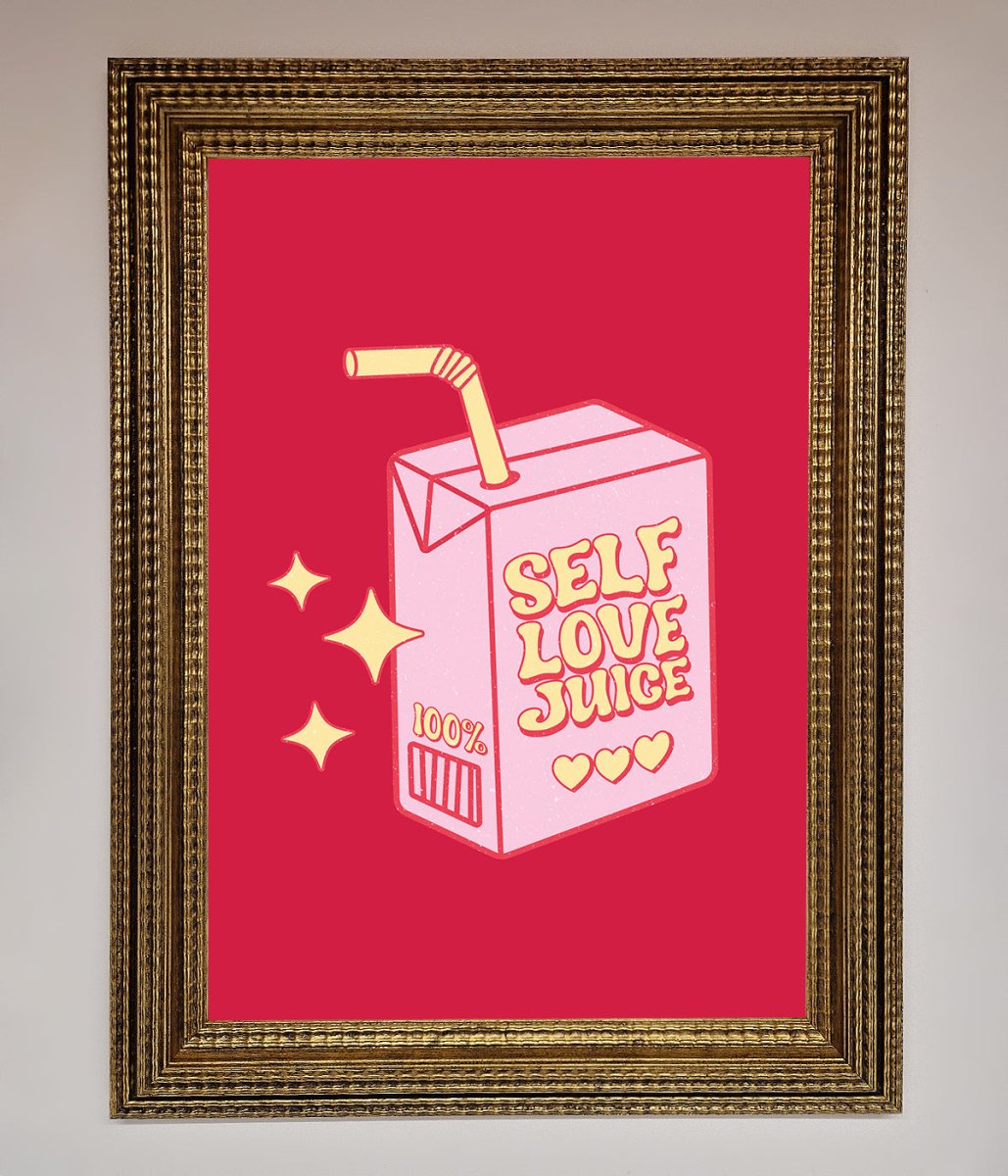 Self Love Juice Framed Poster - Zestio