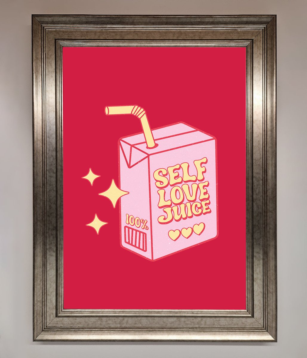 Self Love Juice Framed Poster - Zestio
