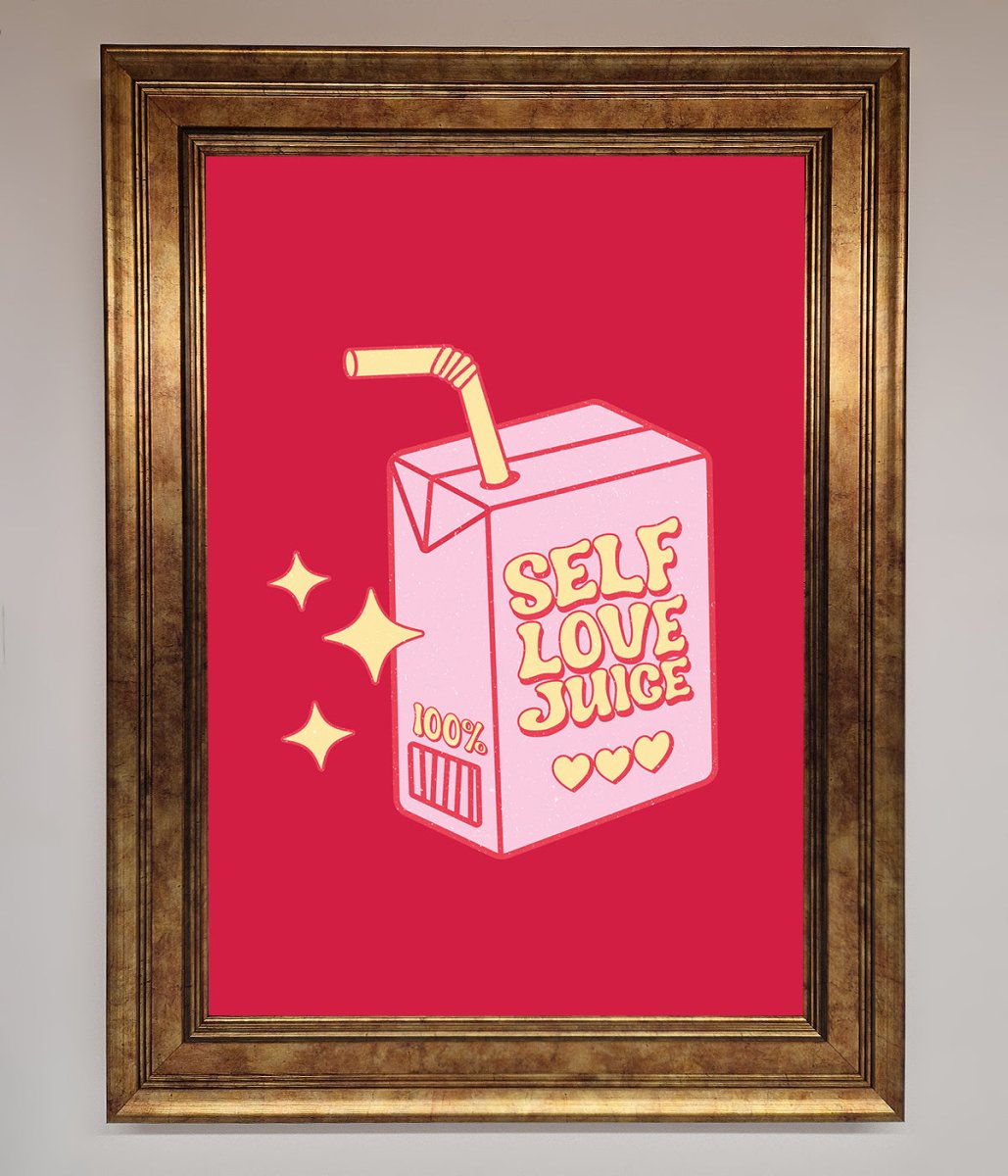 Self Love Juice Framed Poster - Zestio