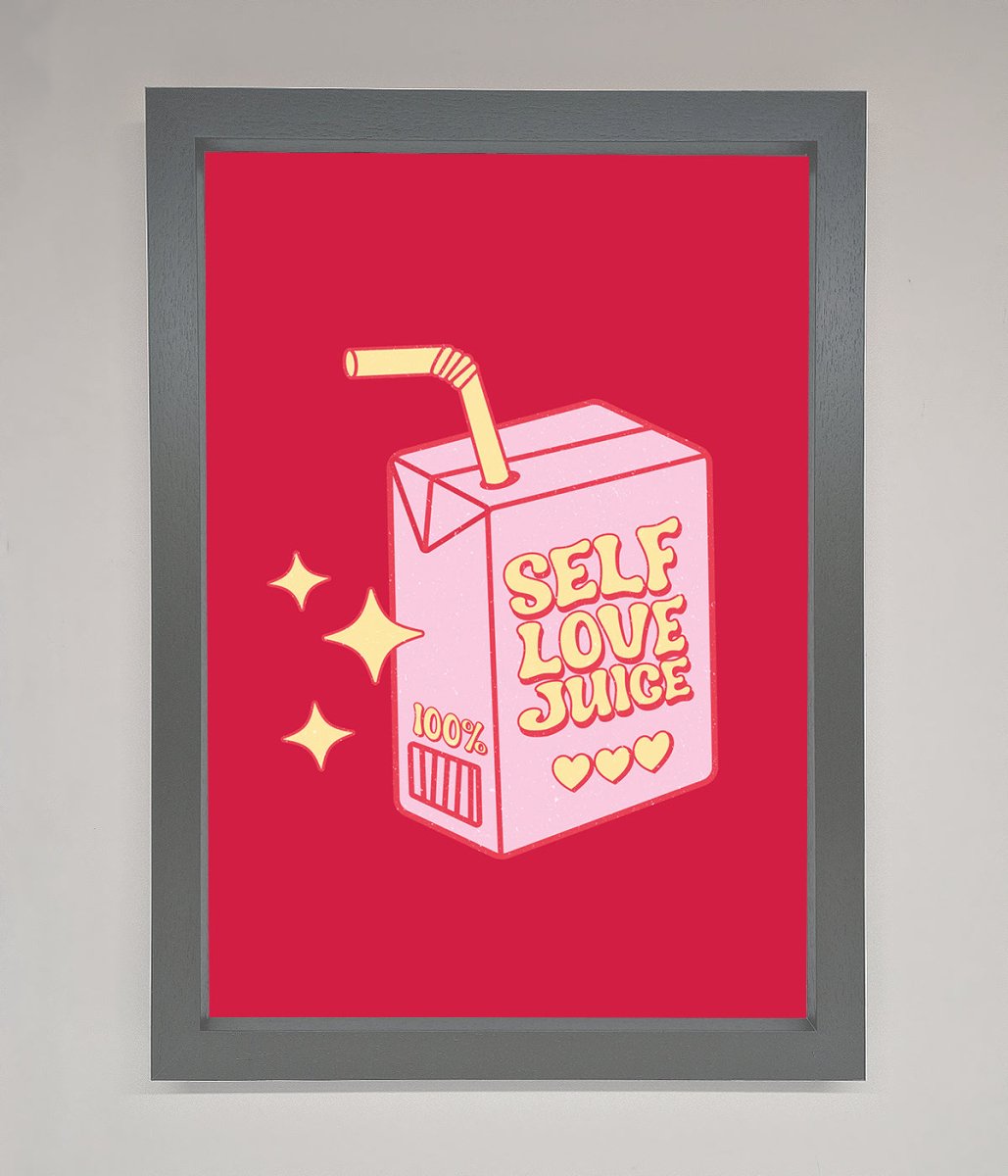 Self Love Juice Framed Poster - Zestio