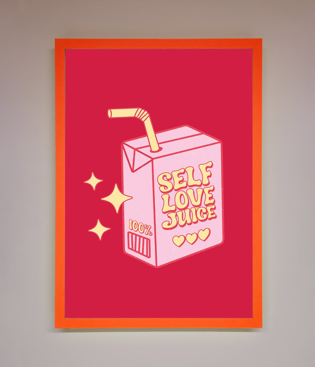 Self Love Juice Framed Poster - Zestio