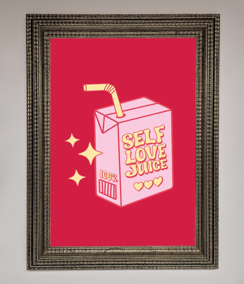 Self Love Juice Framed Poster - Zestio