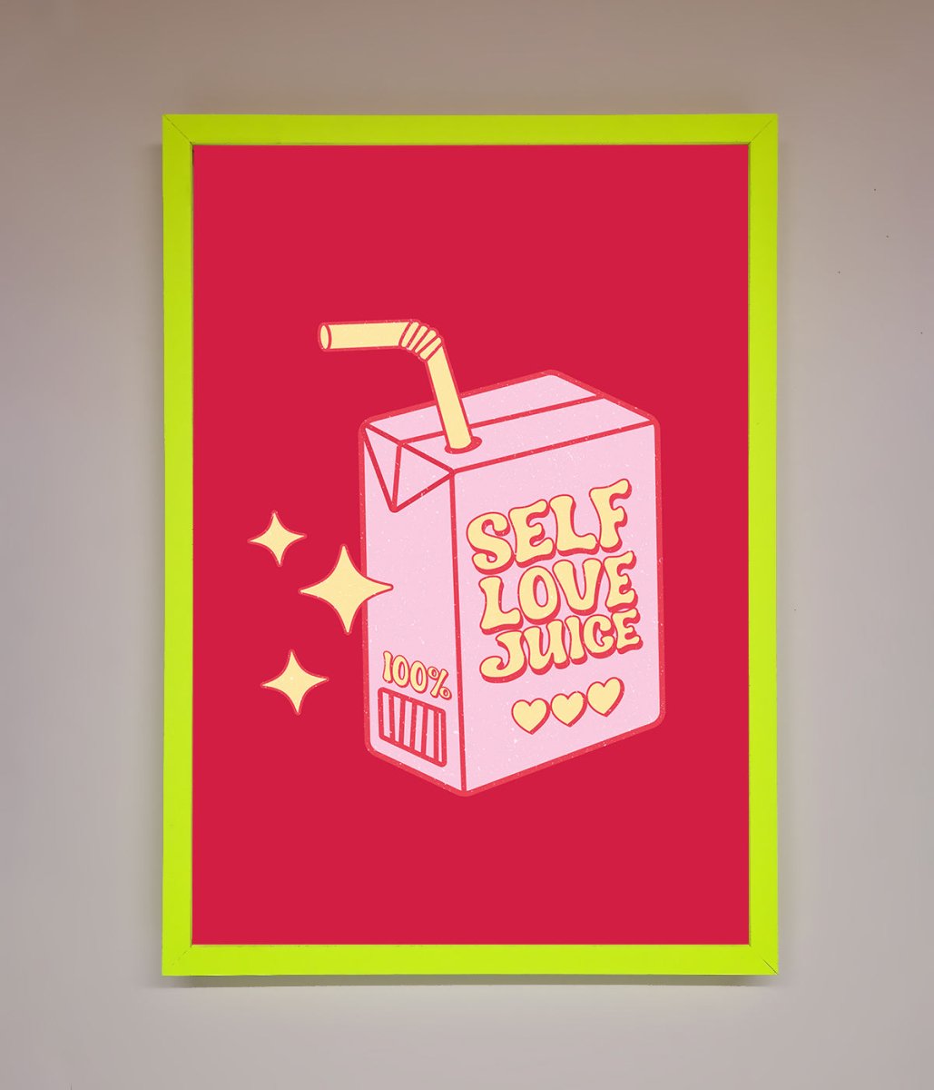 Self Love Juice Framed Poster - Zestio