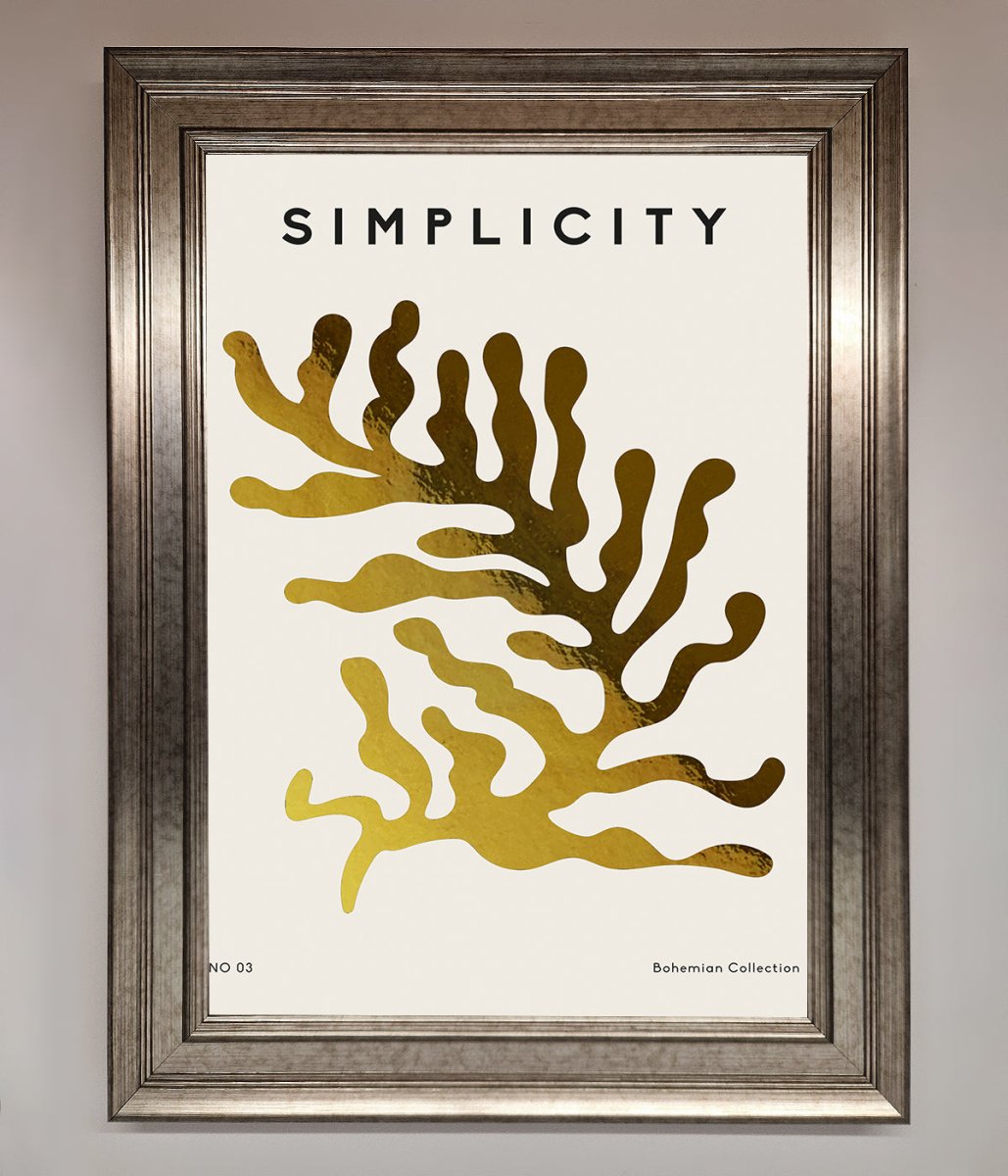Simplicity Plant Foil Print - Zestio