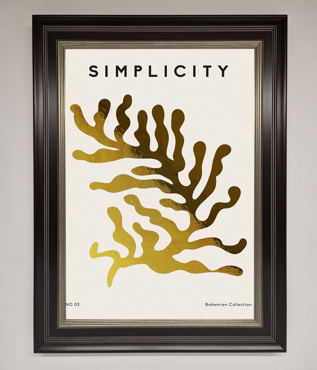 Simplicity Plant Foil Print - Zestio
