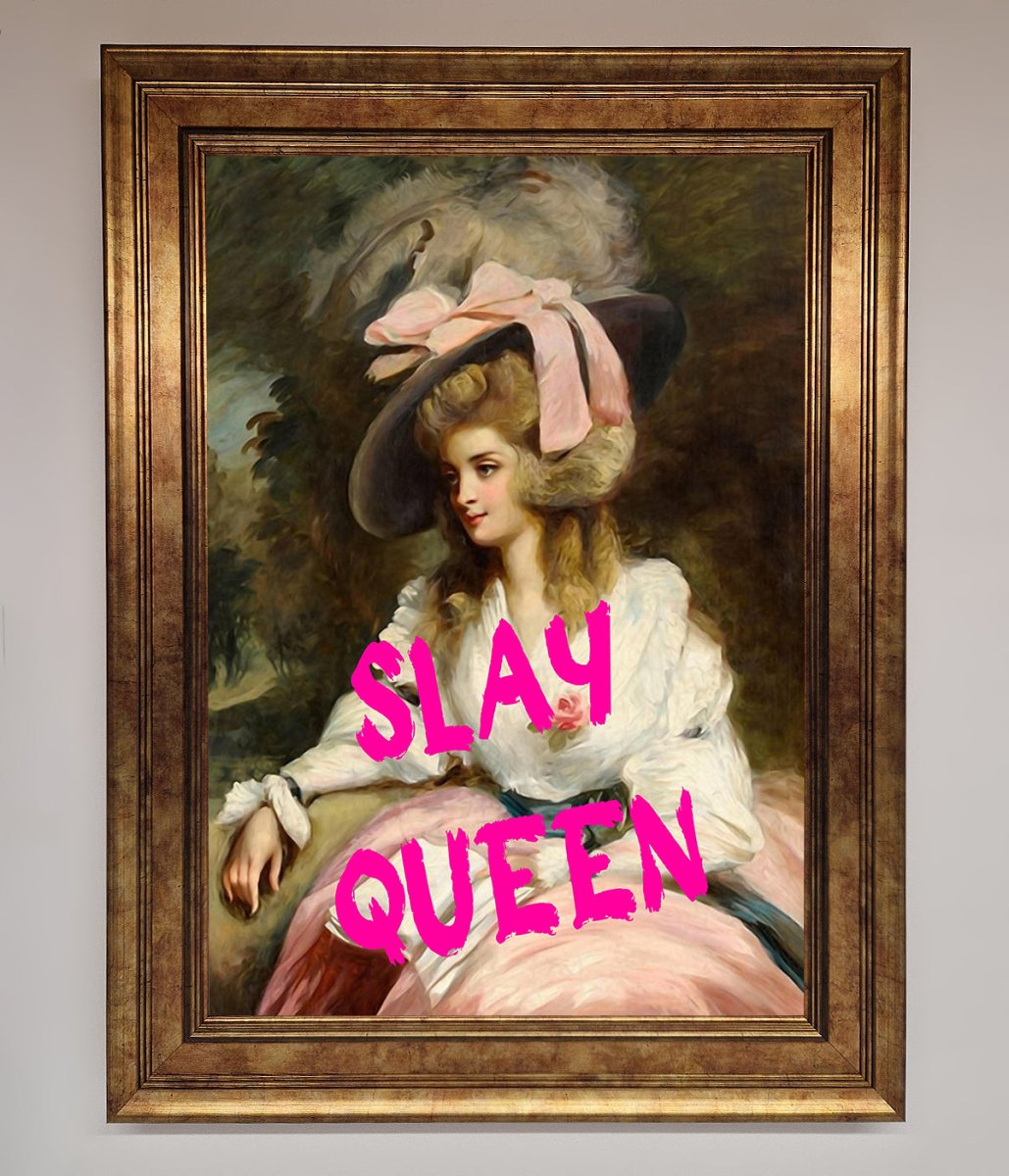 Slay Queen Framed Poster - Zestio