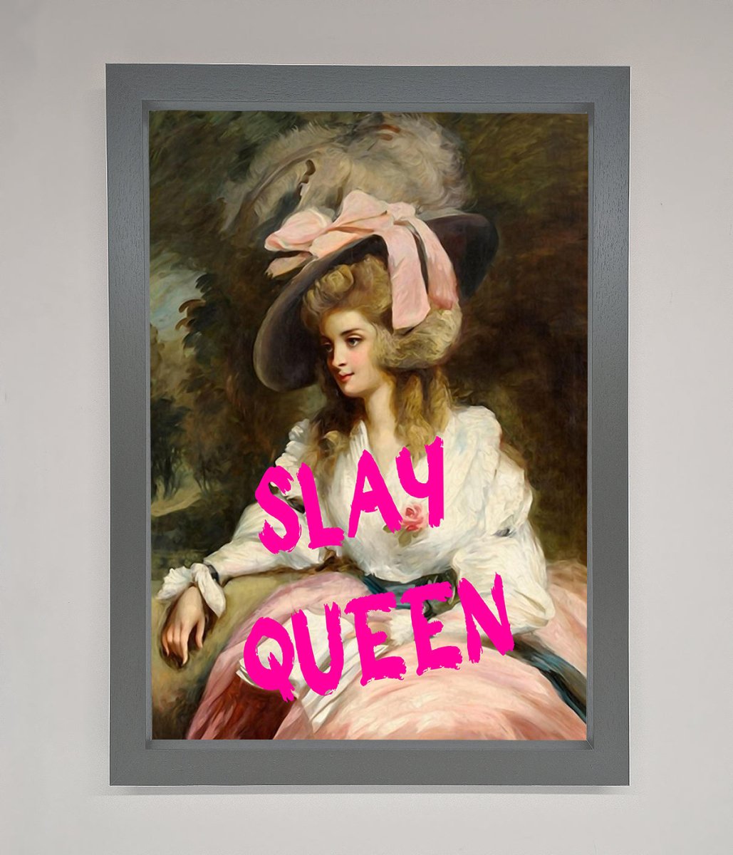 Slay Queen Framed Poster - Zestio