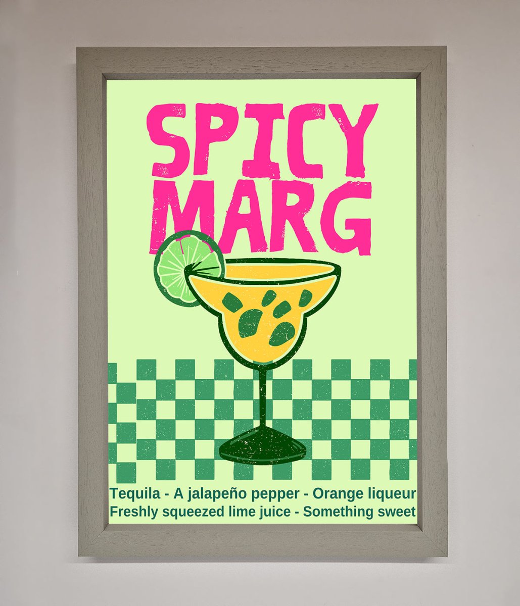 Spicy Marg Framed Poster - Zestio