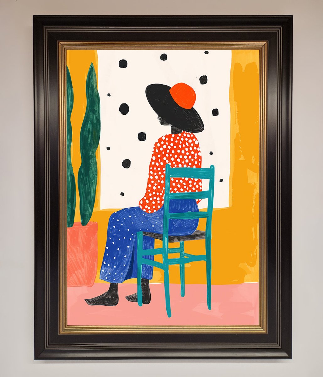 Take A Seat Framed Poster - Zestio