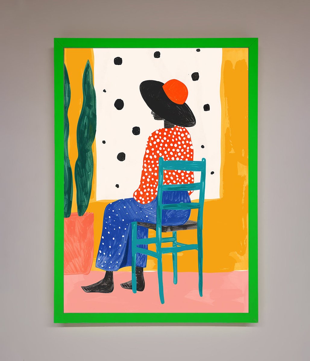 Take A Seat Framed Poster - Zestio