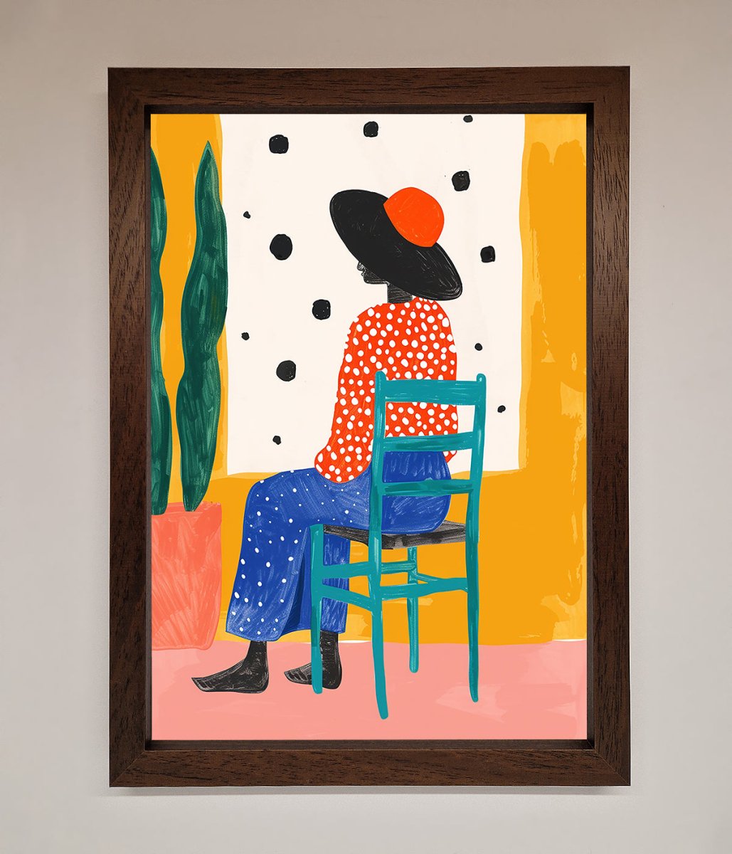 Take A Seat Framed Poster - Zestio