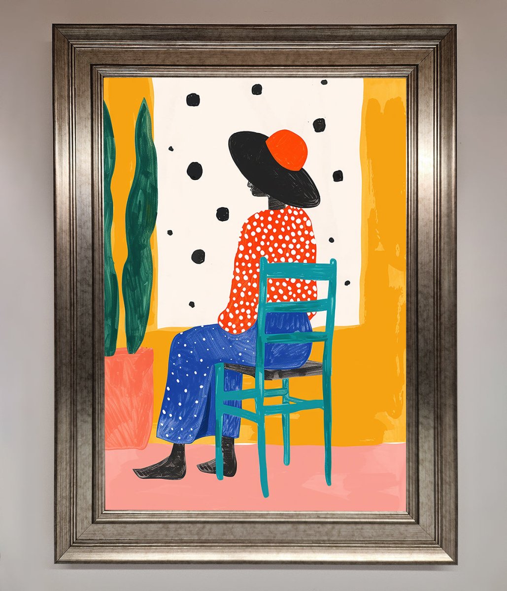 Take A Seat Framed Poster - Zestio