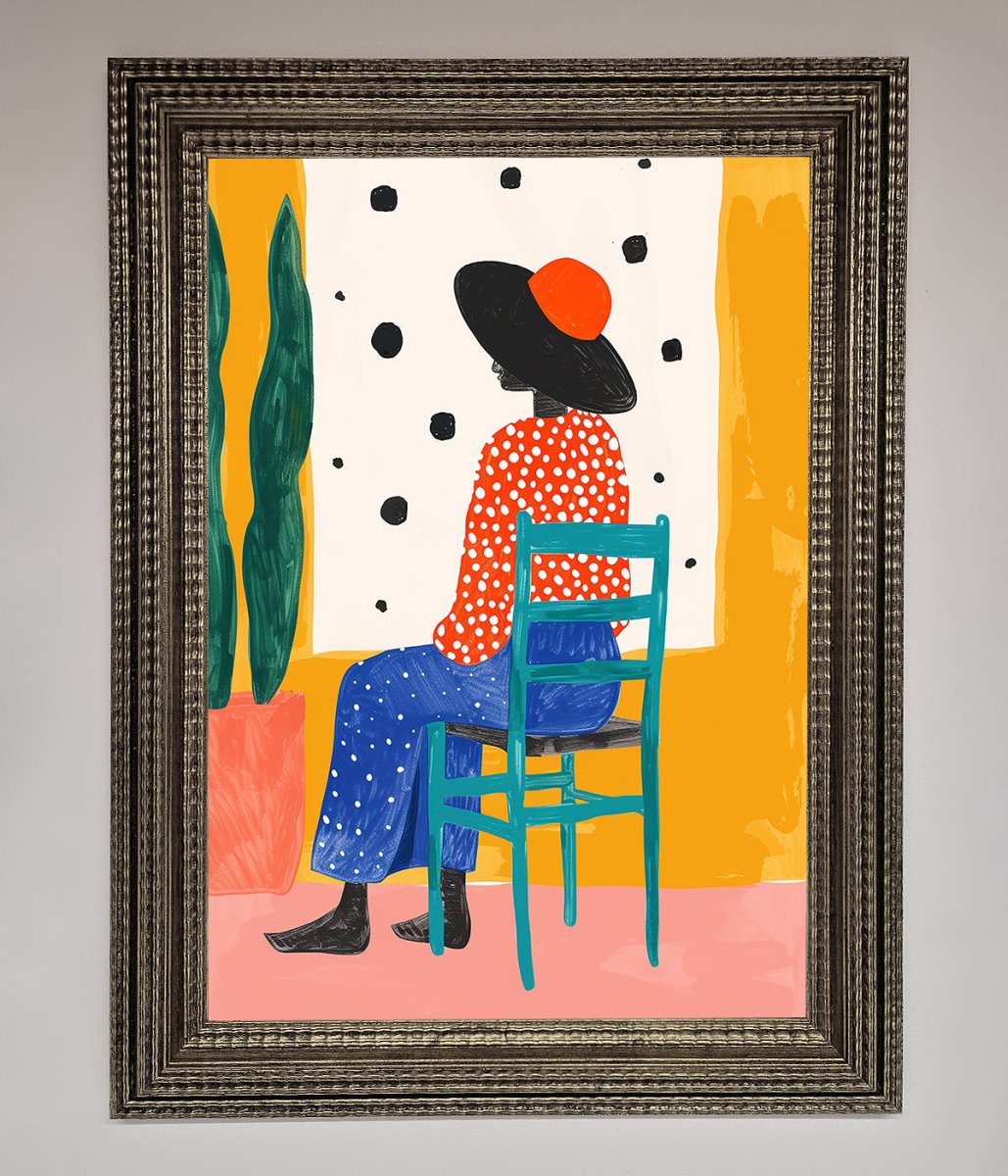 Take A Seat Framed Poster - Zestio