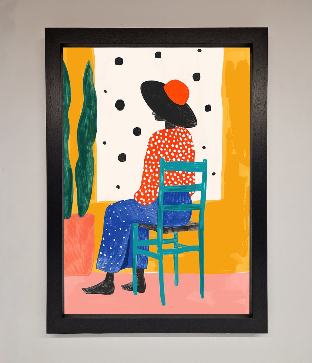 Take A Seat Framed Poster - Zestio