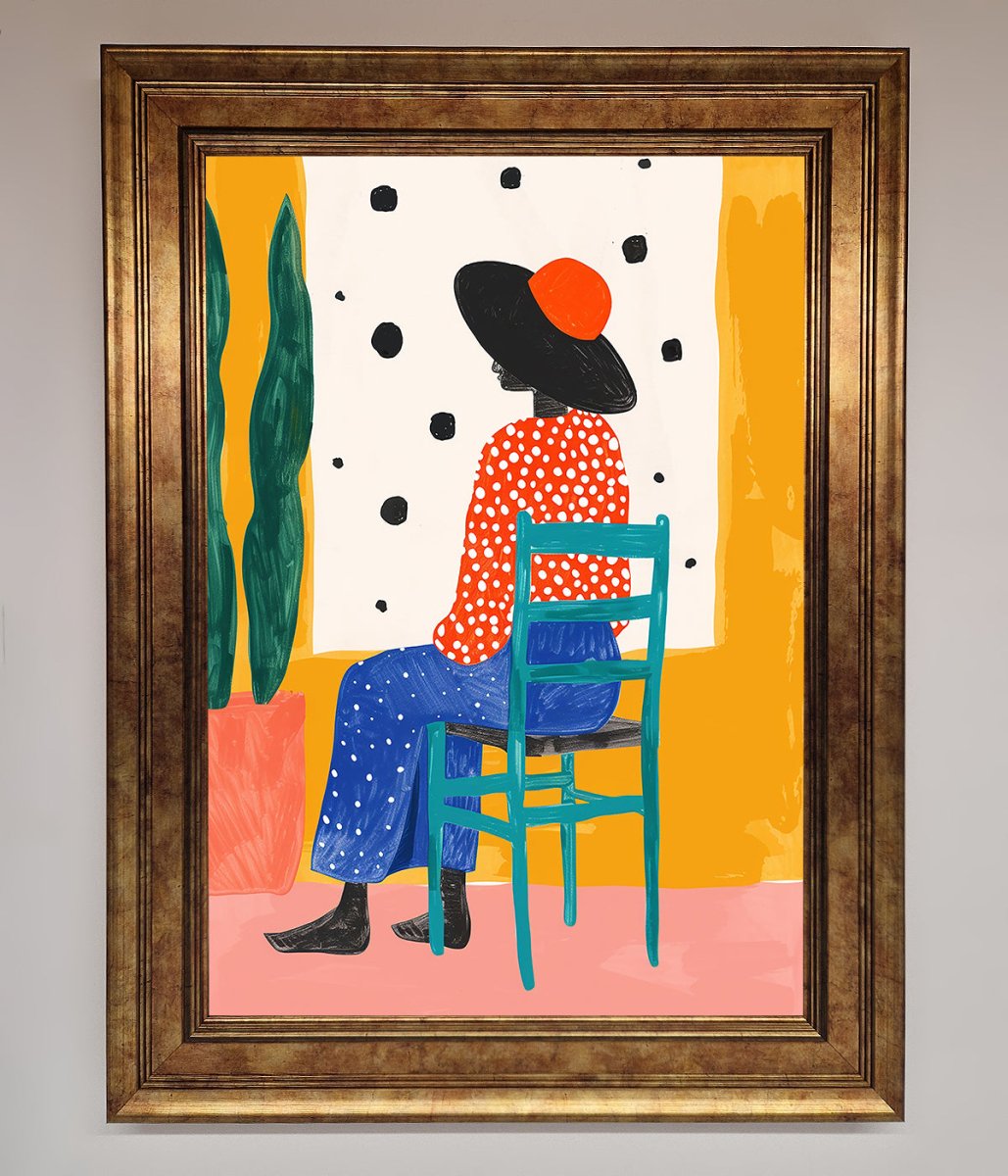 Take A Seat Framed Poster - Zestio