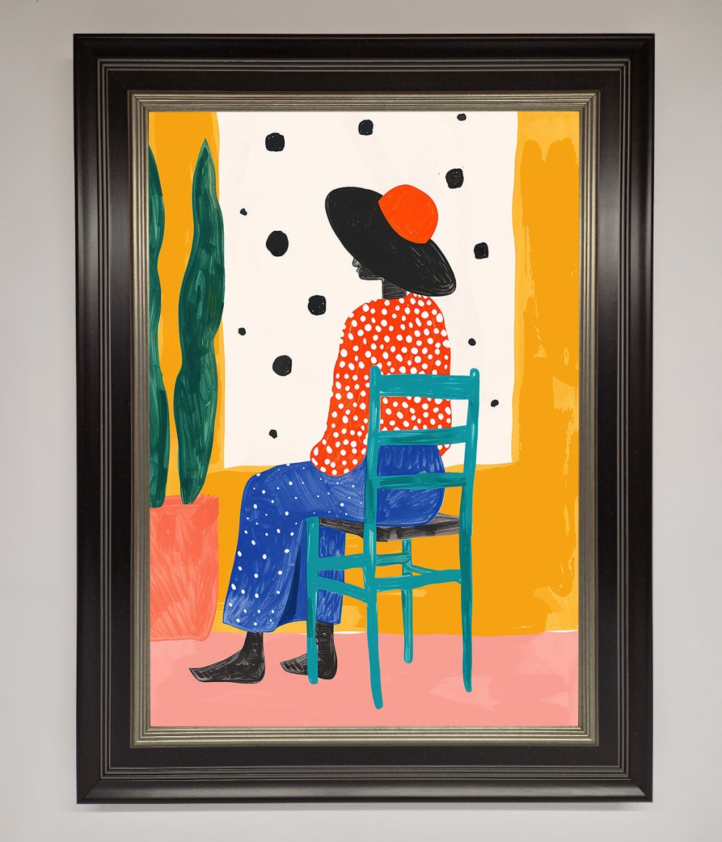 Take A Seat Framed Poster - Zestio