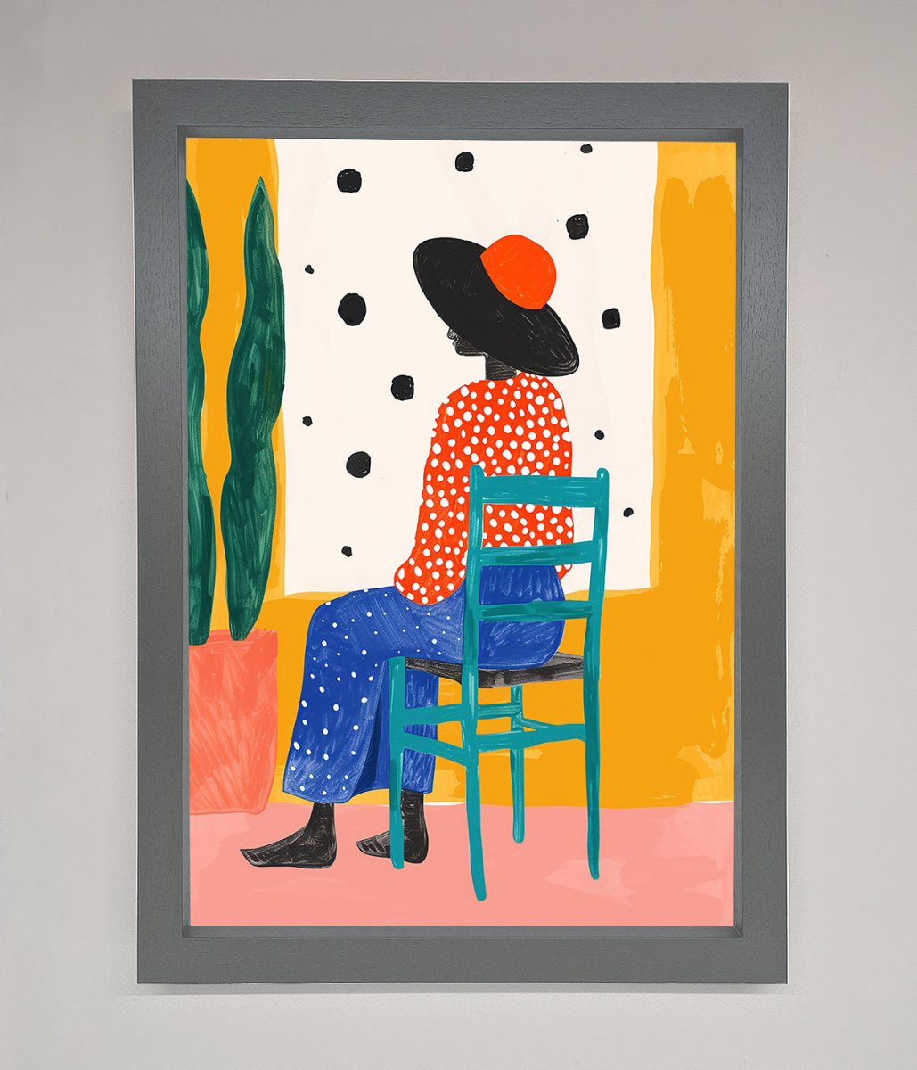 Take A Seat Framed Poster - Zestio