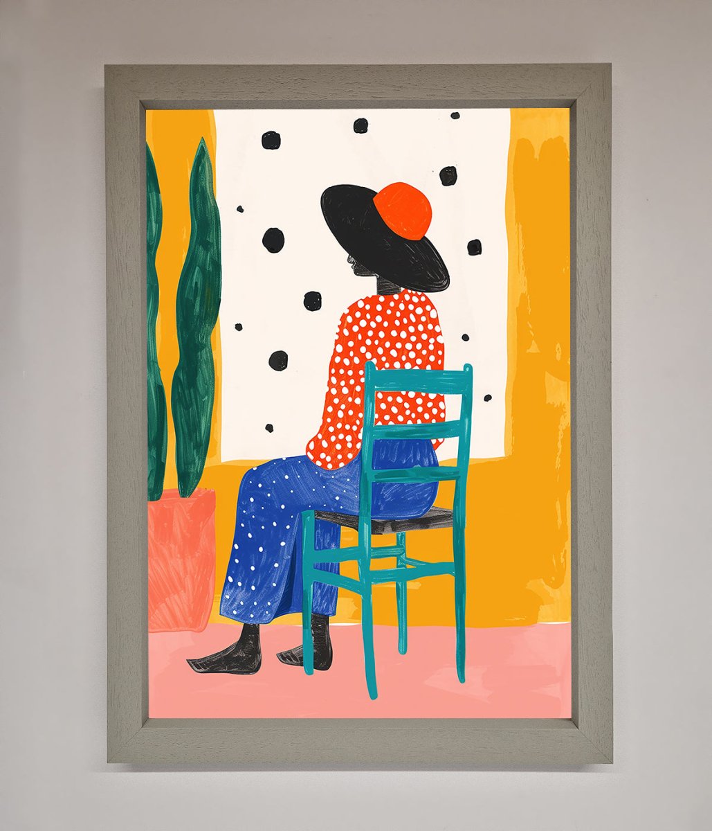 Take A Seat Framed Poster - Zestio