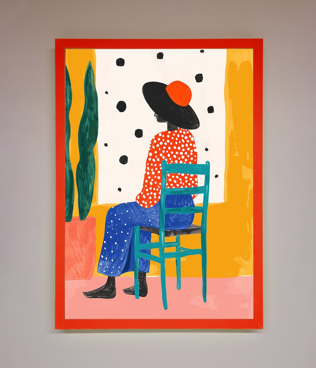 Take A Seat Framed Poster - Zestio