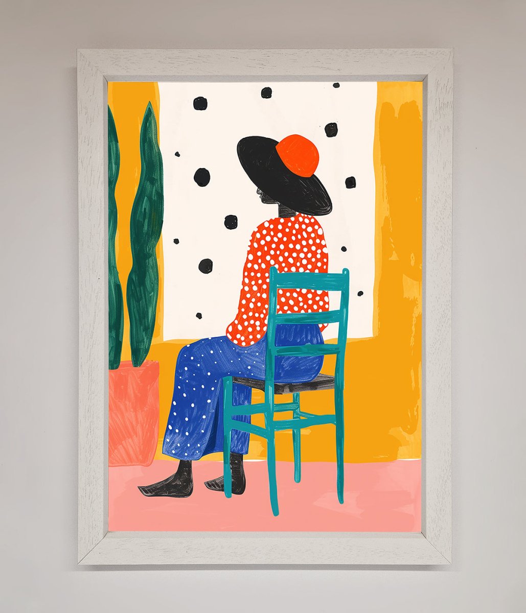 Take A Seat Framed Poster - Zestio