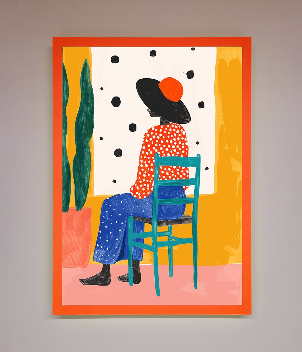 Take A Seat Framed Poster - Zestio